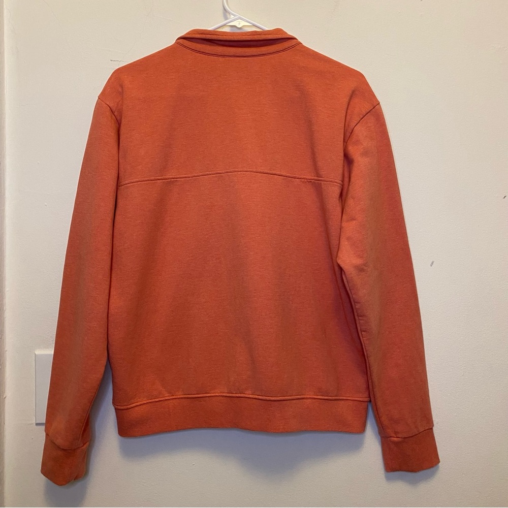 PATAGONIA Ahnya Quarter Zip Pullover in Rock Melon Orange Sz Medium 42150 - Picture 9 of 11